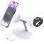 Magnetic 15W Fast Charge 3-in-1 Wireless Charger Multi-function Desktop Charging Station Base Stand Solid Design