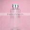 3oz 80ml clear square pet plastic pump bottle for lotion packaging