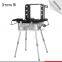Aluminum Trolley Makeup Case With Lighted Mirror & Legs