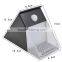 Quality goods 12 led solar human body induction lamp solar wall lamp solar garden lamp triangle shape led light