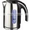 CB GS ROHS UL 1.7L BLUE LED STAINLESS STEEL ELECTRIC KETTLE