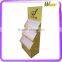 customized pet food promotion cardboard ladder display rack for pet shop