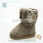 Fashion Winter micro velvet nice snow boots for ladies