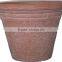 balcony big outdoor ornamental cheap plastic flower pots wholesale