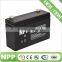 maintenance free UPS 6v12ah lead acid battery