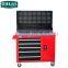 LAOA heavy duty tool trolley with support plate 5drawers tool trolley