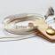 Handmade Brown Leather Cable Cord Winder Holder Tie for Earphone Cell Phone