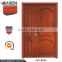 China solid wood arch mahogany double entry door