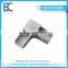 balcony stainless steel square slot u tube