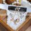 Black Ribbon Pet Dog Cat Scarf Collar