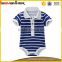 One piece baby clothes romper stripe polo neck new design baby suit                        
                                                                                Supplier's Choice