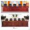 round huge wood granite conference table factory sell directly HP48