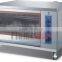 stainless steel gas rotisserie with glass front and rear & internal light & temperature control made in Foshan, China