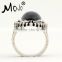Manufacture High Quality Plating Antique Silver Personalized Magic Jewelry Ring Fashion for Sale Men's Mood Rings