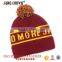 Custom Logo Winter Knitted Boys 100% Acrylic Beanie