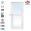 JHK-G01 Hight Quality Runners Wrought Iron Frosted Glass Interior Door