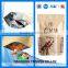 High quality paper bag with zipper and stand up pouch with zipper for food