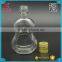 Custom decorative calabash shaped unique glass wine bottles 120ml