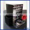 2016 Wholesale Acrylic Lipstick Tower Holder with Makeup Face Powder Dispaly / Spinning Lipstick Holder
