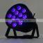 12leds 12w RGBWAU 6in1 portable UV light wireless light led par light