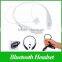 High Quality HBS-800 Stereo Earphone Bluetooth Headsets Neckband Headphone For LG Samsung Iphone