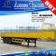 3 axis 40feet high bed dropdeck side wall open cargo semi trailer with container lock