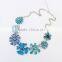 Women jewelry wholesale beautiful colorful hawaii flower necklace