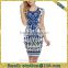Ladies Patterned Stretch Slim Stretchy Bodycon Cocktail Party Dress