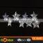 2016 New hot 10 led solar metal star string decoration light
