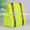 Korea style fashion triangle shape design insulated lunch bag, cooler bag