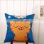 Small MOQ cotton linen canvas 3d digital printed cushion covers
