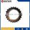 Excavator spare parts , excavator sprocket , excavator drive sprocket