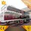 China Factory Heavy duty lowbed lowboy truck trailer dimensions / low flat bed semi trailer with hydraulic for sale