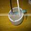 GU-24 lampholder smooth with M10*1 Zine metal nut ( for gu-24 based cfl and led lamps)