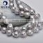 wholesale 13-15mm fresh water grey baroque pearl necklace strands at best offer