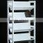 Simply four-layers wood bookcase in home or office for book storage