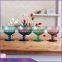 machine made personalized four colored salad bowl