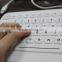 Excellent tactile feeling silicon waterproof keyboard in factory price
