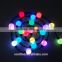 2016 new product 50mm full color LED ball outdoor Decorate light string