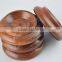 High Quality 4pcs set Rose wood Sturdy Durable Piano Caster Cups