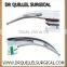 Fiber Optic Laryngoscope Sets with Blades Set of four parts high Quality Products