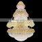 Luxury LED Control Big Size Guangzhou Chandelier Crystal Drop for Villa