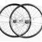 mtb wheelset full carbon fiber 29er, carbon mtb wheelset 30mm rims thru.axle hub disc brake wheelset made in china