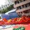 Factory direct sales China long and gaint inflatable obstacle coourse tunnel game for sales