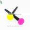 2016 Hot Selling Non-Latex Red Round Sponge Beveled Head Foundation Brush