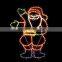 2016 New Design 2D Santa Claus Motif Rope Light