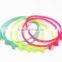 Elastic ponytail holder telephone line hair tie