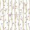 warm color upholstery wallpaper baby room