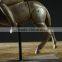 Vintage rider with horse home decoration resin crafts