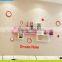 Hot sale wooden antique wall shelf design